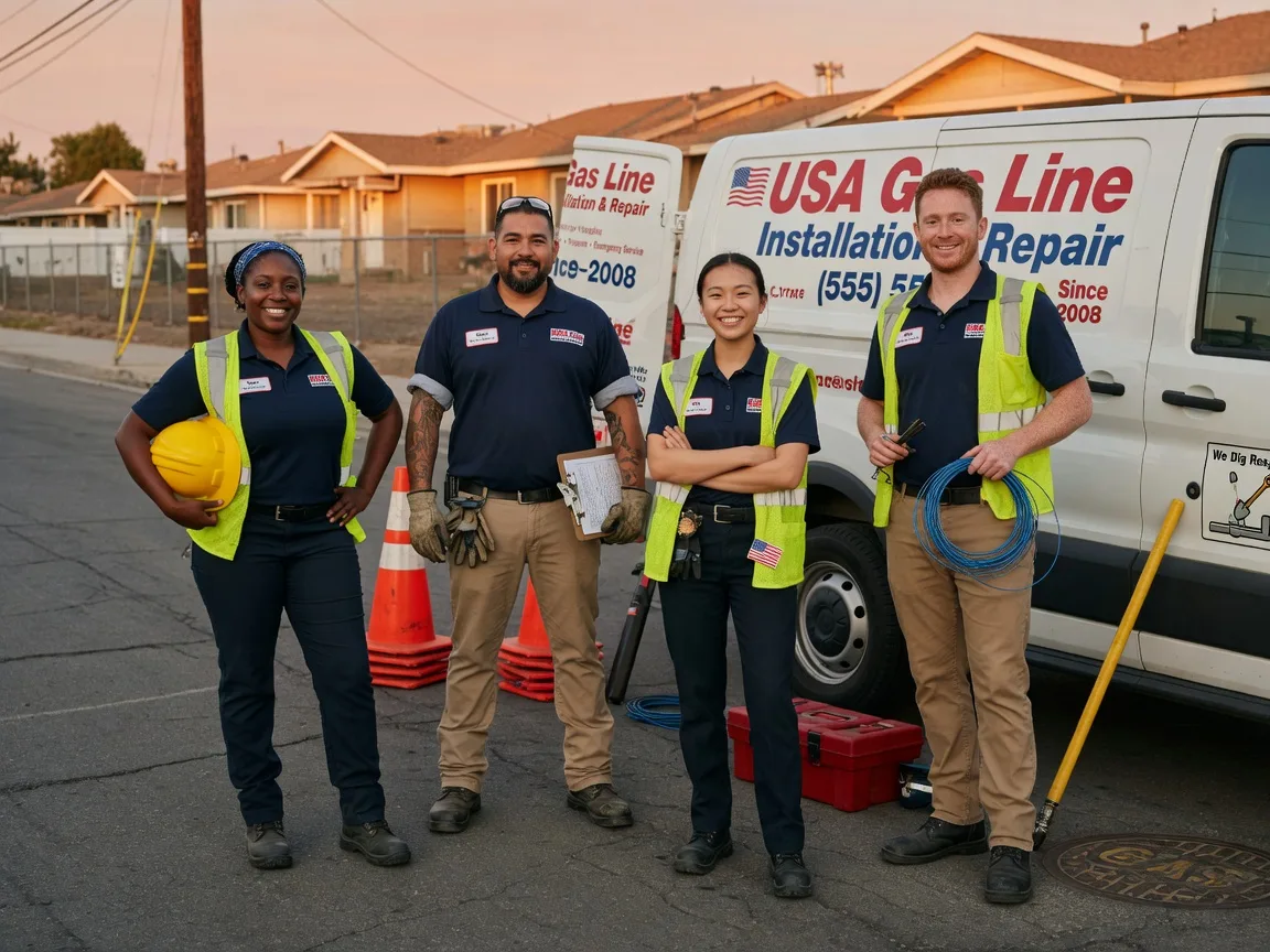 Gas Line Installation company in Minooka, IL